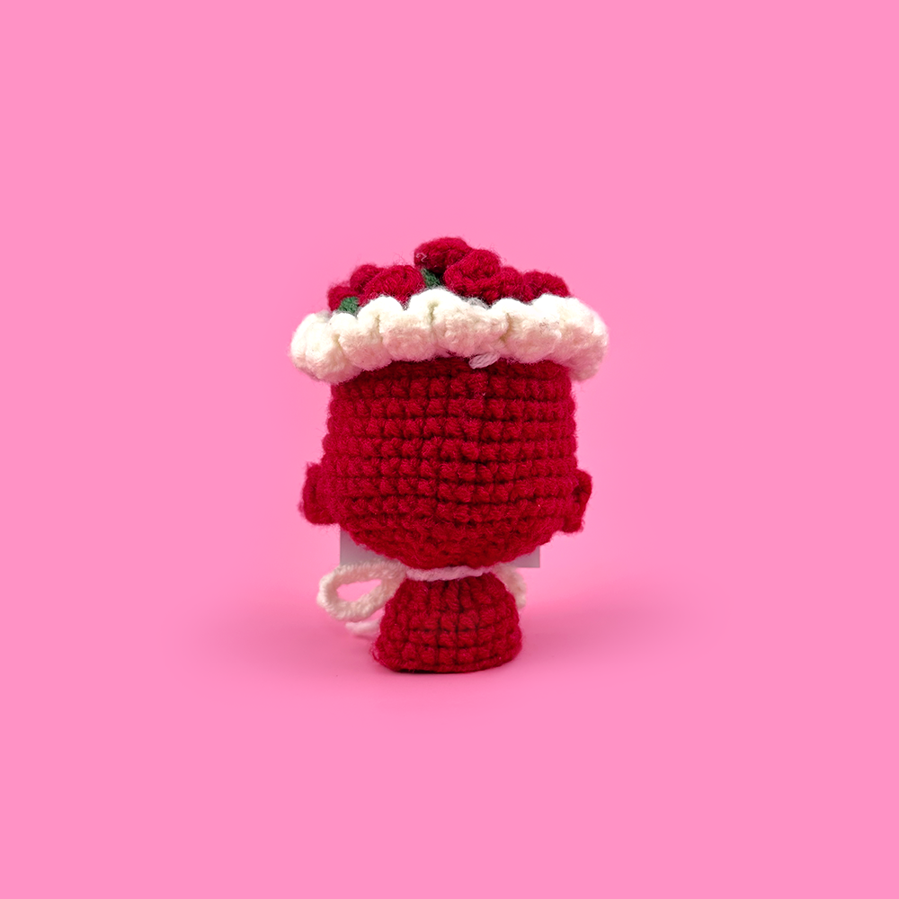 Heartfelt Bouquet - Crochet Emotional Support Plant - Knitted Positive CrazyHome Heartfelt Bouquet - Crochet Emotional Support Plant - Knitted Positive CrazyHome